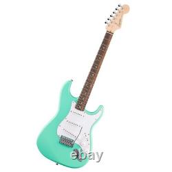 Guitare électrique Stratocaster débutant Squier Debut Series vert mousse de mer Fender