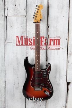 Guitare électrique à corps plein Fender Player II Stratocaster finition Sunburst 3 couleurs