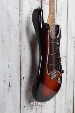 Guitare électrique à corps plein Fender Player II Stratocaster finition Sunburst 3 couleurs