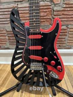 Guitare électrique inspirée de la Fender Stratocaster personnalisée imprimée en 3D