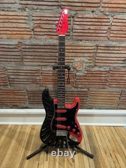 Guitare électrique inspirée de la Fender Stratocaster personnalisée imprimée en 3D