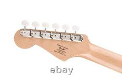 Guitare électrique rose Squier par Fender Limited Hello Kitty Stratocaster