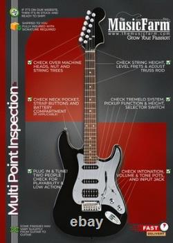 Guitare électrique solid body Fender Player II Stratocaster, finition vert bouleau