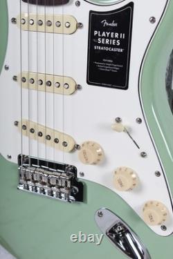 Guitare électrique solid body Fender Player II Stratocaster, finition vert bouleau