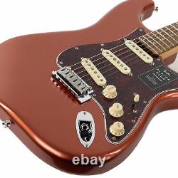 Joueur De Fender Plus Stratocaster Pau Ferro Vieilli Apple Red