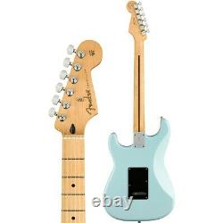 Joueur De Fender Stratocaster Hss Maple Fb Edition Limitée Guitar Sonic Blue