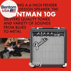 Kit de guitare électrique Squier Debut Series Stratocaster, kit de guitare pour débutants, avec Kit de guitare électrique Squier Debut Series Stratocaster, kit de guitare pour débutants, avec