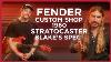 La Meilleure Stratocaster Fiesta Red Jamais Réalisée: La Strat Fender Custom Shop Spéciale De Blake