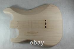 Le Corps De Guitare Maple Hss Hardtail S'adapte Aux Cous Stratocaster Fender Strat J467