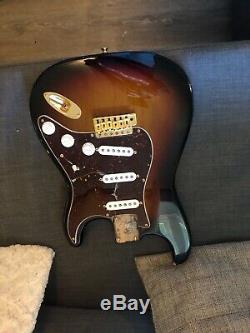 Loaded Fender USA Stevie Ray Vaughan Srv Strat Corps Stratocaster Burst