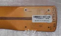 Manche de Stratocaster Fender American Pro II Scalloped avec 22 frettes en érable naturel, rayon de 9,5 pouces et nouvelle finition USBLEM