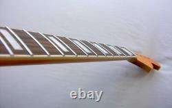 Manche de guitare JAZZMASTER / tête CBS / frettes jumbo / incrustation bloc en nacre, compatible Warmoth, Fender