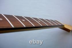 Manche de guitare Stratocaster/21 frettes JUMBO/palissandre/teinte A, compatible Fender, Warmoth STRAT