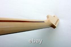 Manche de guitare Stratocaster/NOUVEAU /43mm /Points en MOP naturel - compatible avec Warmoth, Fender STRAT