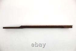 Manche de guitare en tigerwood sur érable torréfié 24,75 Conv S style compatible Fender Strat