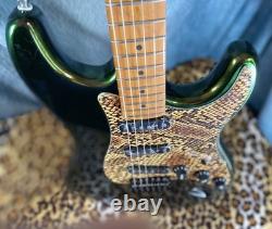Manche en érable torréfié pour Stratocaster Guitar Monkey, frettes en acier inoxydable, mécaniques Grover