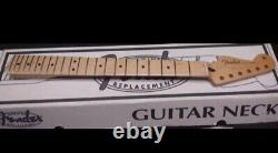 Manche inversé Fender Stratocaster/Strat Reverse Headstock, érable, 9.5, Moderne C