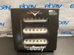 Micros Fender Custom Shop Texas Special Strat Stratocaster authentiques neufs en boîte