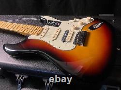 Mint! Distributeur Autorisé Fender American Ultra Stratocaster Hss Ultraburst! Enregistrement