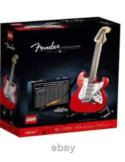 Modèle de guitare Fender Stratocaster LEGO Ideas (21329) Retiré, Neuf et Scellé