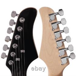 NEUF EN BOÎTE ? Guitare électrique style S + étui/sac + sangle + câble + médiators