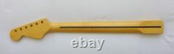 NEWithStratocaster Neck-(43mm) Largeur de sillet/ 22 JUMBO/Warmoth Sillet en os/s'adapte à Fender
