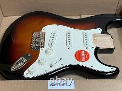 NOUVEAU Corps chargé Fender Squier Classic Vibe 60s Stratocaster 3-Color Sunburst