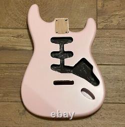 NOUVEAU Corps de Strat pour Fender Strat Alder Shell Pink Stratocaster SSS