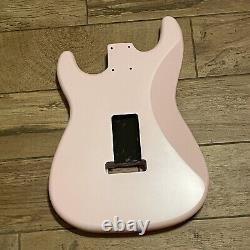 NOUVEAU Corps de Strat pour Fender Strat Alder Shell Pink Stratocaster SSS