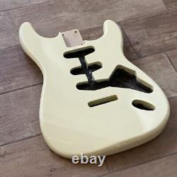 NOUVEAU Corps de guitare pour Fender Strat Alder Vintage Blonde Stratocaster SSS Jaune