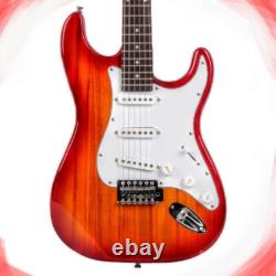NOUVEAU DANS LA BOÎTE ? Guitare Électrique Style S Marque F + Whammy + Étui/Sac + Sangle + Mediator
