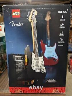 NOUVEAU LEGO Ideas #037 Fender Stratocaster (21329) et Ensemble Ampli Rouge ou Noir