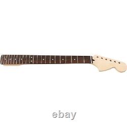 NOUVEAU Manche de guitare Mighty Mite Fender Lic Stratocaster Strat STYLE 70s en Palissandre MM2934-R