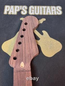 NOUVEAU neck de remplacement ALL ROSEWOOD Modern 22 frettes pour Fender Lic WD Stratocaster
