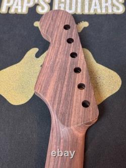 NOUVEAU neck de remplacement ALL ROSEWOOD Modern 22 frettes pour Fender Lic WD Stratocaster