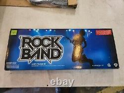 NOUVELLE XBOX 360 Rock Band Fender Stratocaster sans fil Harmonix dans une boîte froissée #YY4