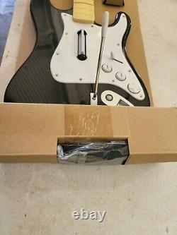 NOUVELLE XBOX 360 Rock Band Fender Stratocaster sans fil Harmonix dans une boîte froissée #YY4