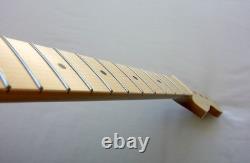 Neck Stratocaster - Largeur du sillet (43mm) / 22 frettes médium J / Sillet en os / compatible avec Fender, Warmoth