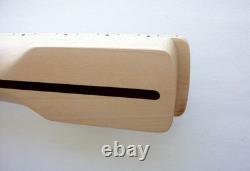 Neck Stratocaster - Largeur du sillet (43mm) / 22 frettes médium J / Sillet en os / compatible avec Fender, Warmoth