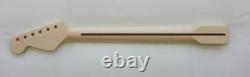 Neck Stratocaster - Largeur du sillet (43mm) / 22 frettes médium J / Sillet en os / compatible avec Fender, Warmoth
