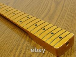 New Allparts Fender Licensed Aged Tint Maple Pour Stratocaster Strat Neck Smvf-c