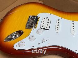 New Fender Squier Affinity Ssh Stratocaster Sienna Sunburst Loaded Body