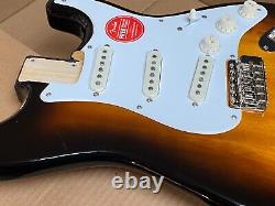 New Fender Squier Classic Vibe 50s 2-color Sunburst Stratocaster Loaded Body
