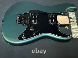 New Fender Squier Contemporain Stratocaster Gunmetal Métallique Loaded Corps