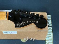 New Fender Squier Modernous Roasted Maple Stratocaster Neck Avec Tuning Pegs