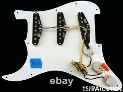 New Fender Stratocaster Loaded Pickguard Strat Eric Johnson Dark Browntortoise11