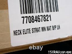 New Lefty Fender American Elite Stratocaster Strat Neck USA Maple 770-8467-821