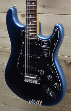 Nouveau Fender American Professional II Stratocaster Rosewood Nuit Sombre Avec Cas