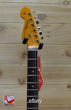 Nouveau Fender American Vintage II 1961 Stratocaster Gauche Blanc Olympique À La Main