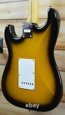 Nouveau Fender Jv Modifié 50 Stratocaster Hss 2 Couleur Sunburst Avec Gigbag Mij